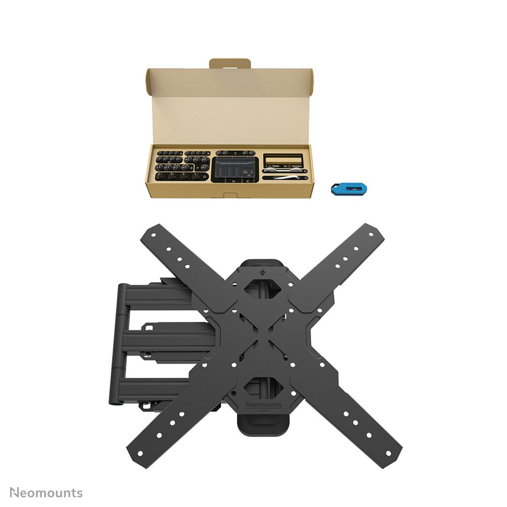 Neomounts WL40S-850BL14 Supporto TV a parete 32-65" - mobilità completa - installazione rapida